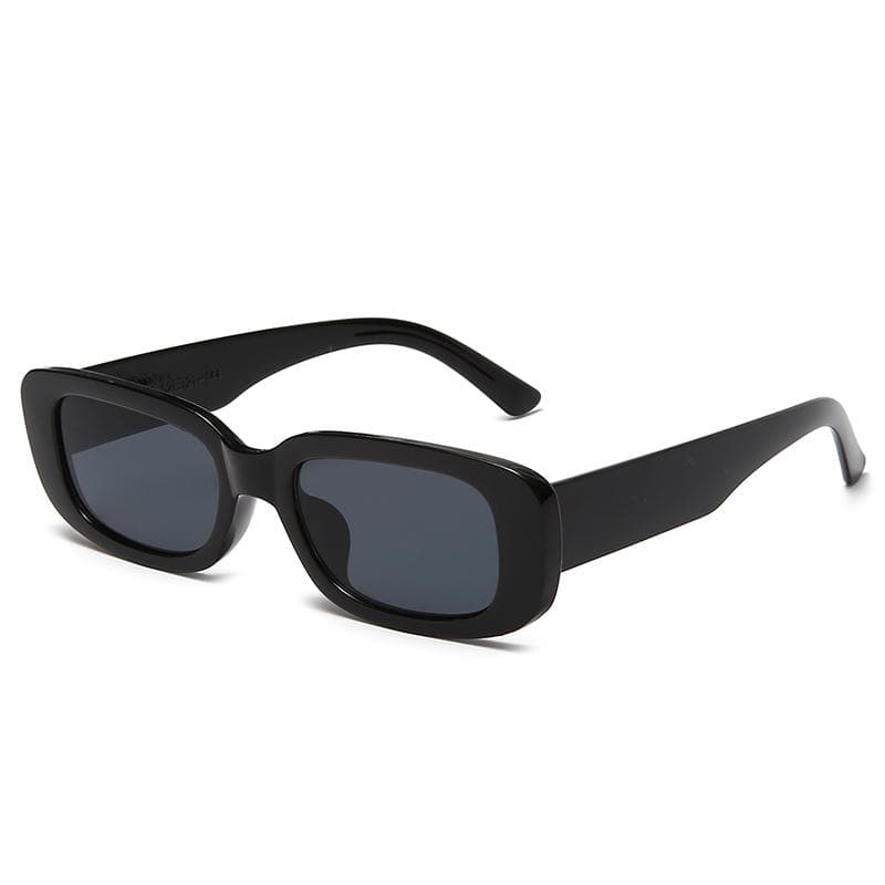 Trendy Street Photo Small Box Sunglasses For Women Retro Square UV Resistant Glasses Fashion Accessories