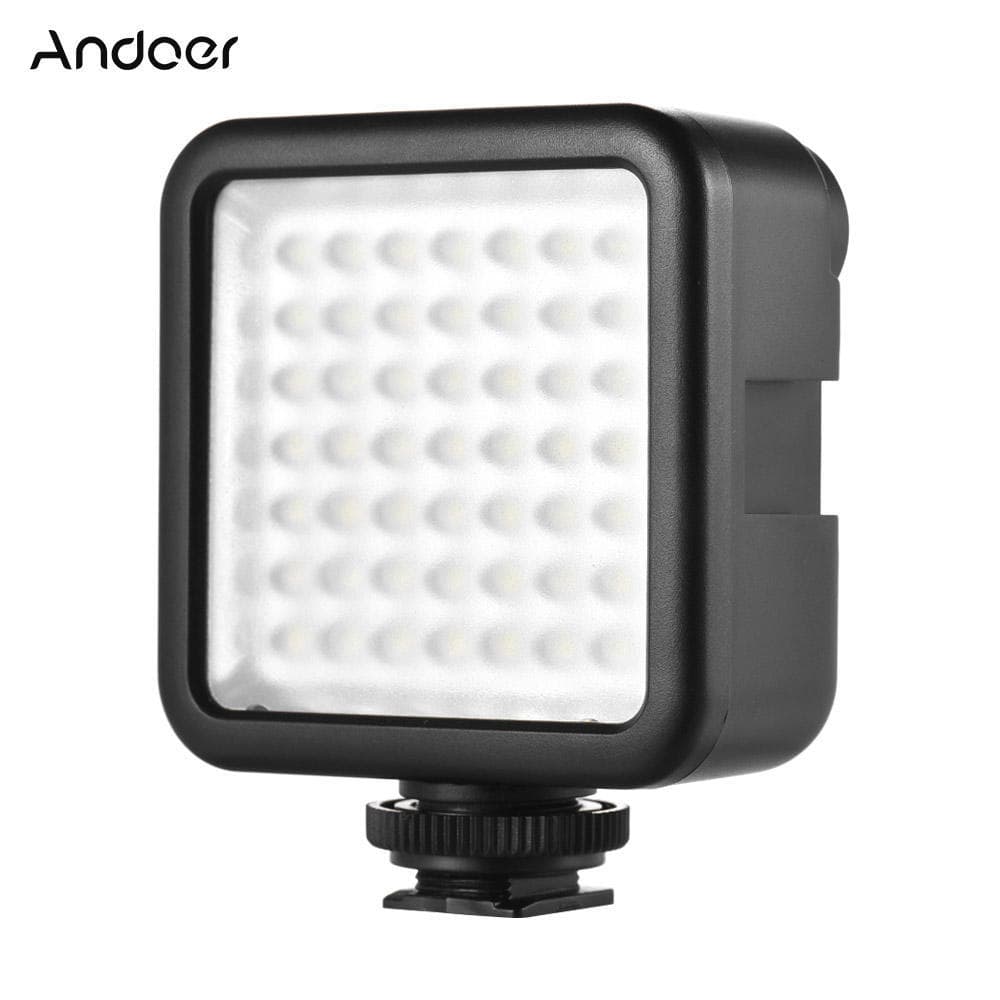 Mini LED Video Light Camera Fill Light Panel Photography Accessory for Canon Nikon Sony A7 DSLR