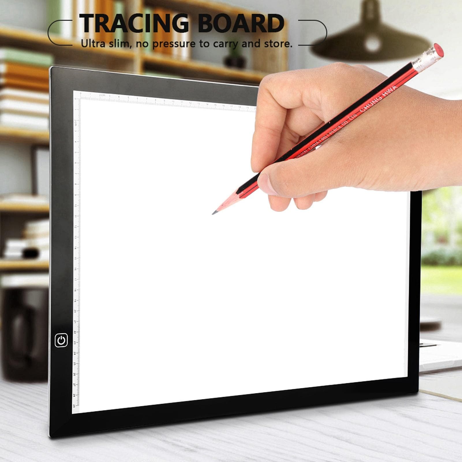A3 LED Light Box Tracing Board Stencil Art Drawing Pattern Pad Copy Xmas Gift