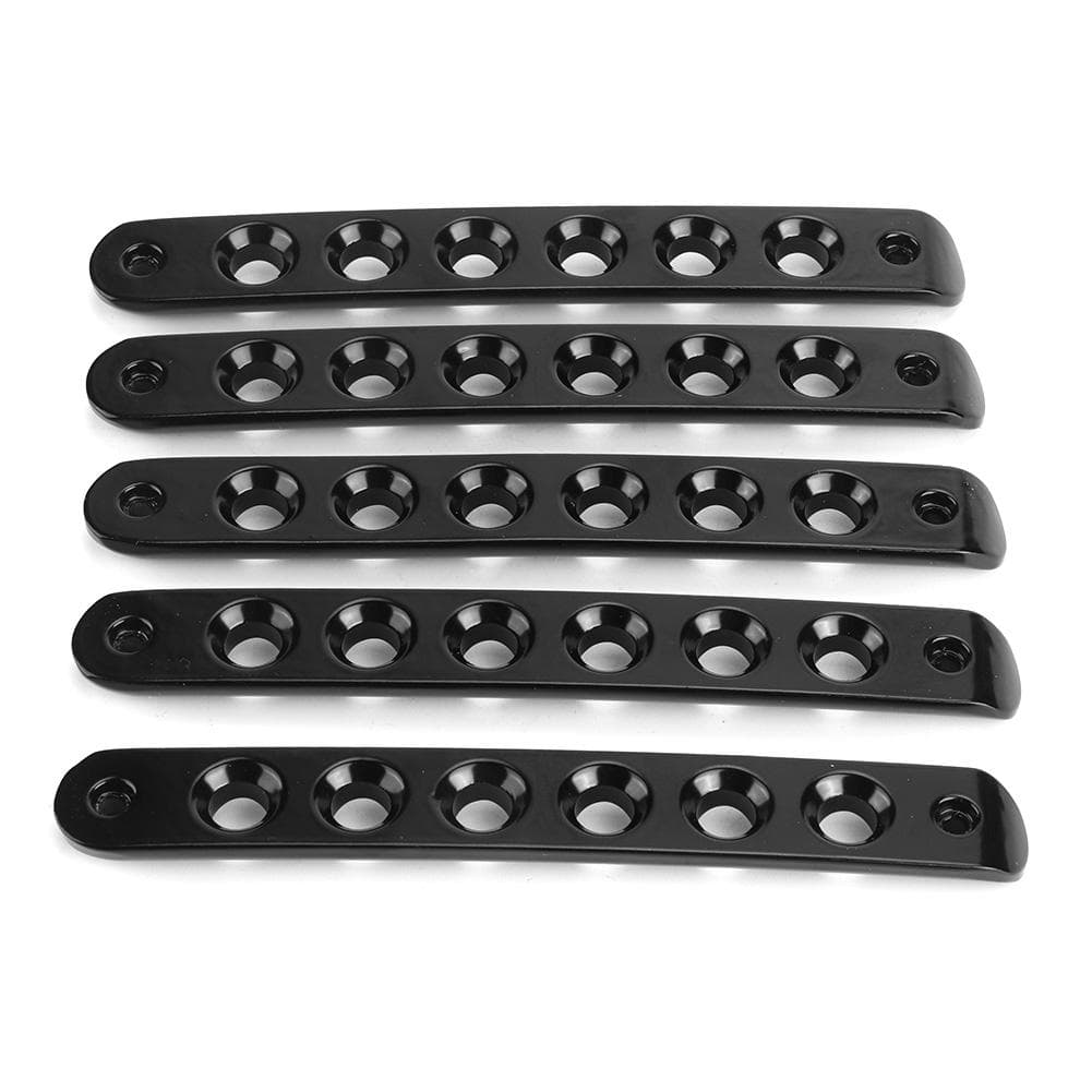 Side Door Grab Handle Insert & Push Button Knobs Cover Fit for Jeep Wrangler Jk Unlimited 0718