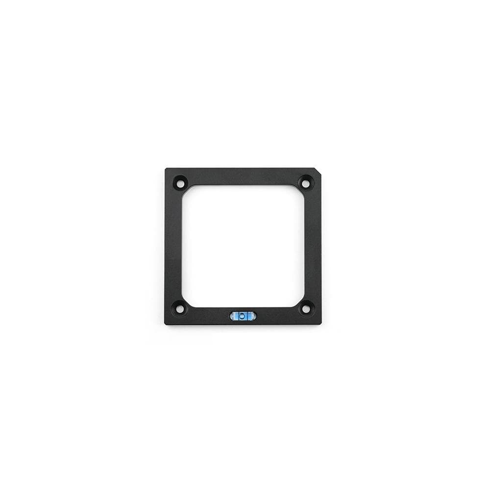 Aluminum Alloy 86Type Socket Switch Hole Punch Template Computers Numerical Control Precise single-socket template black