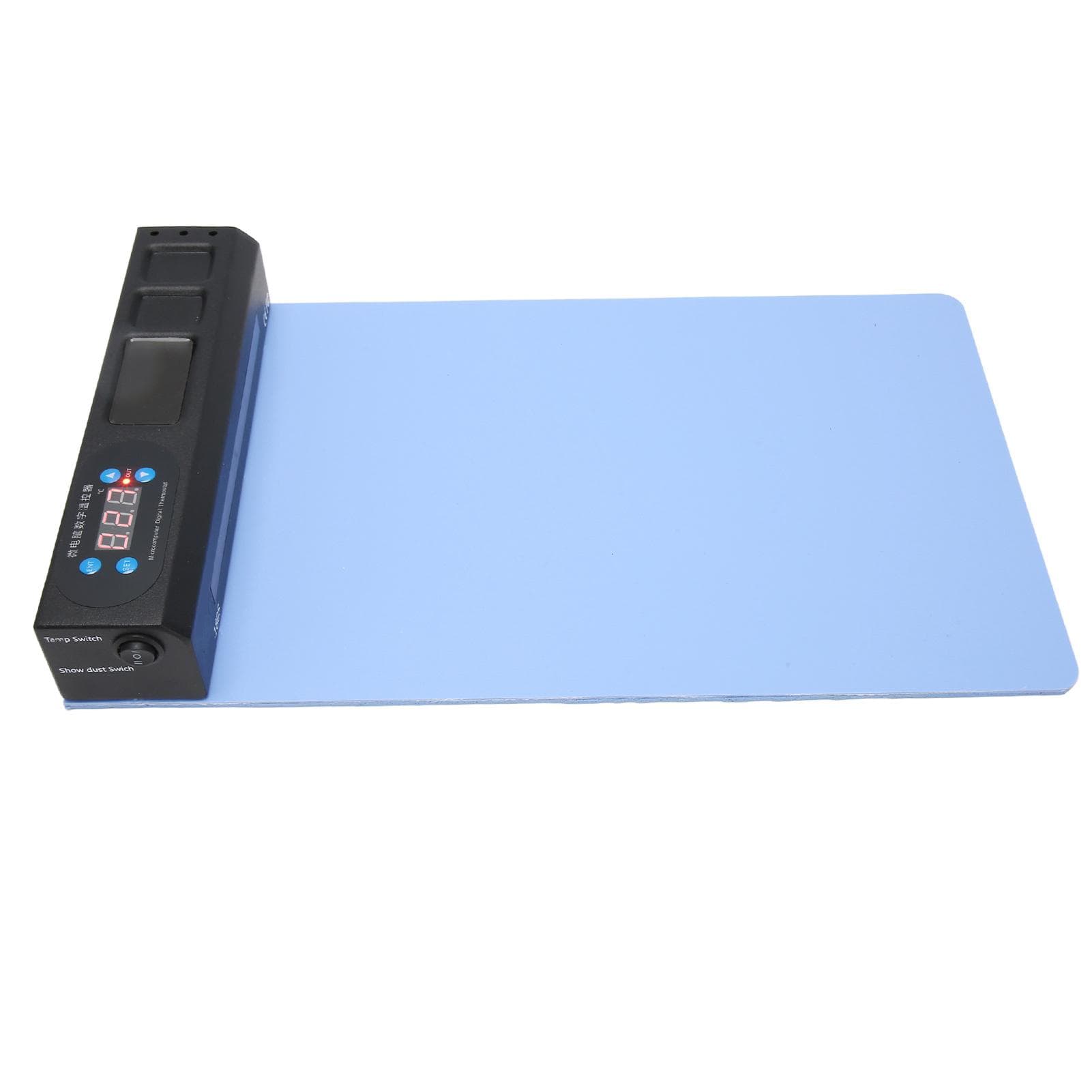 Phone Repair Mat Soft Temp Control 3 Notches 3 Slots LED Lamp LCD Screen Separator for IOS Tablet US Plug