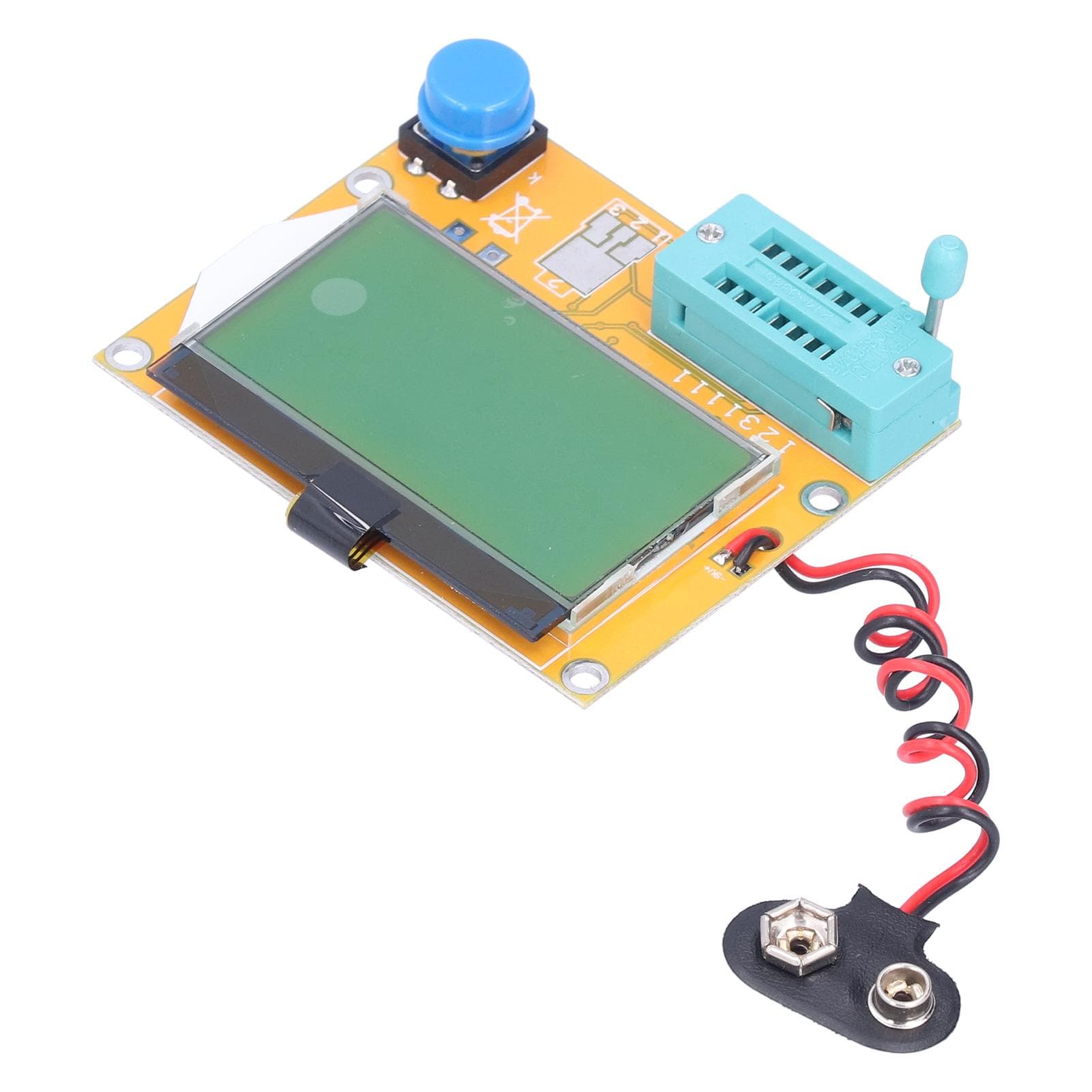Transistor Tester Backlit LCD Display Capacitance Instrument Module Checker Detector