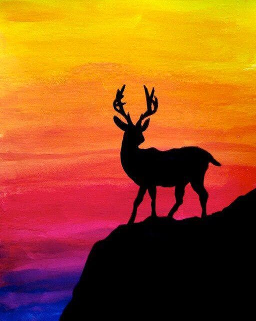 5d Diy Diamond Embroidery Animal Deer Broderies Diamant Mosaic Diamond Painting Cross Stith 20X30