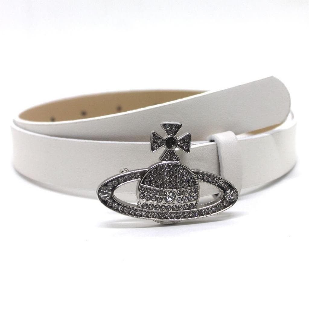 Four Seasons Available Belt Buckle Adjustable Thin Belt Fashionable Hundred Match Suit Dress Decoration Waist Belt Female 105cm