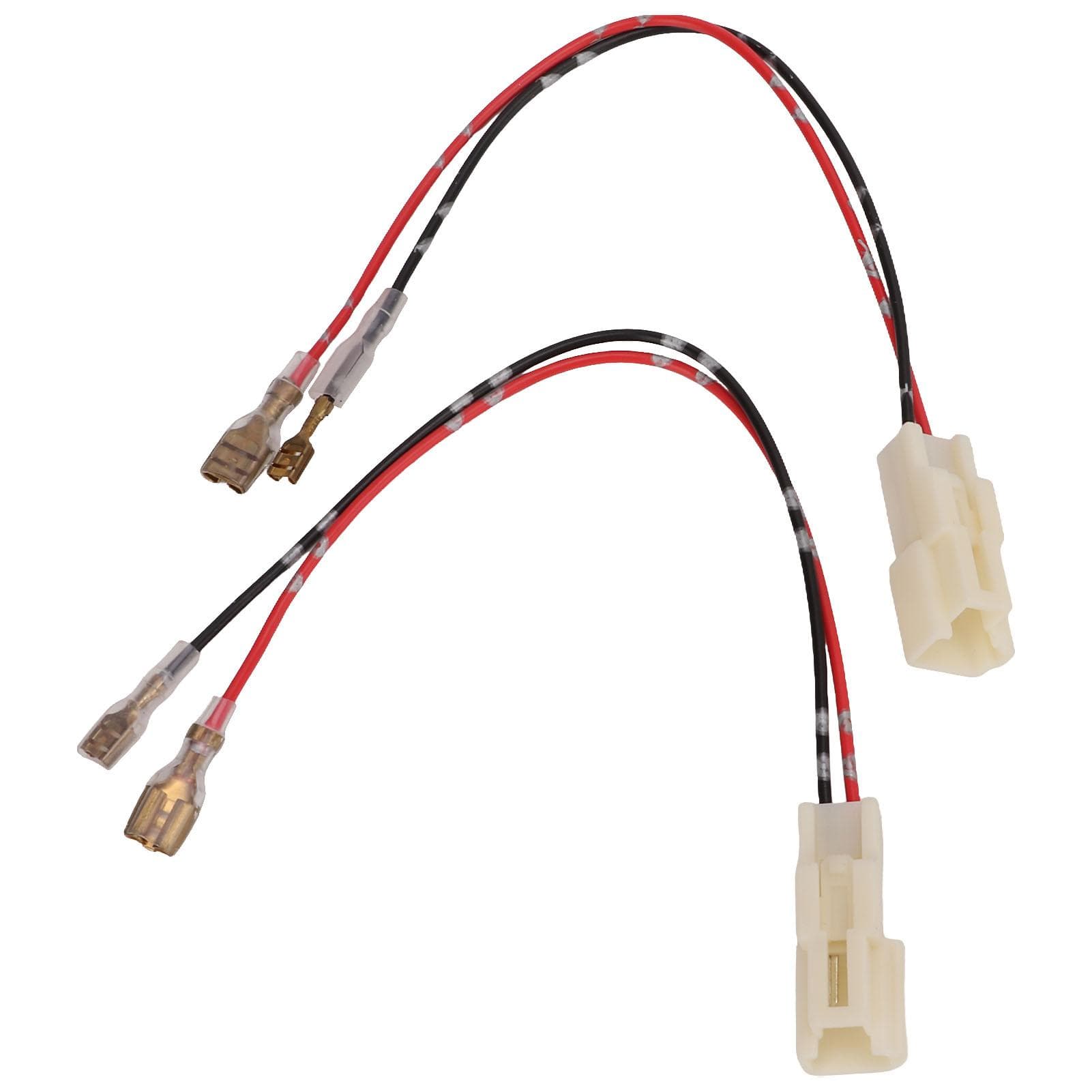 1 Pair Car Door Speaker Wiring Harness Plug Connector 12V Speaker Harness Adapter Replacement for
