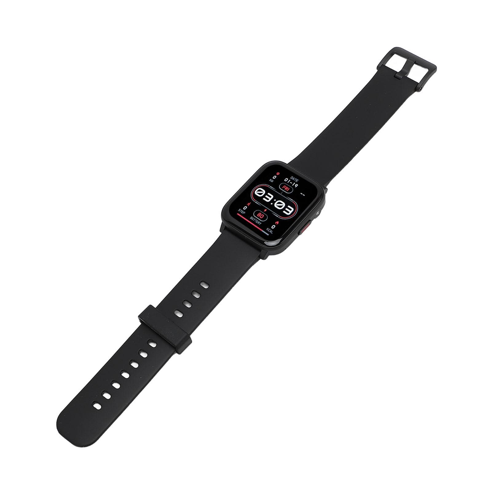 Smart Watch IP68 Water Resistant 100+ Sports Modes 1.83in TFT HD Screen Sports Fitness Smartwatch black