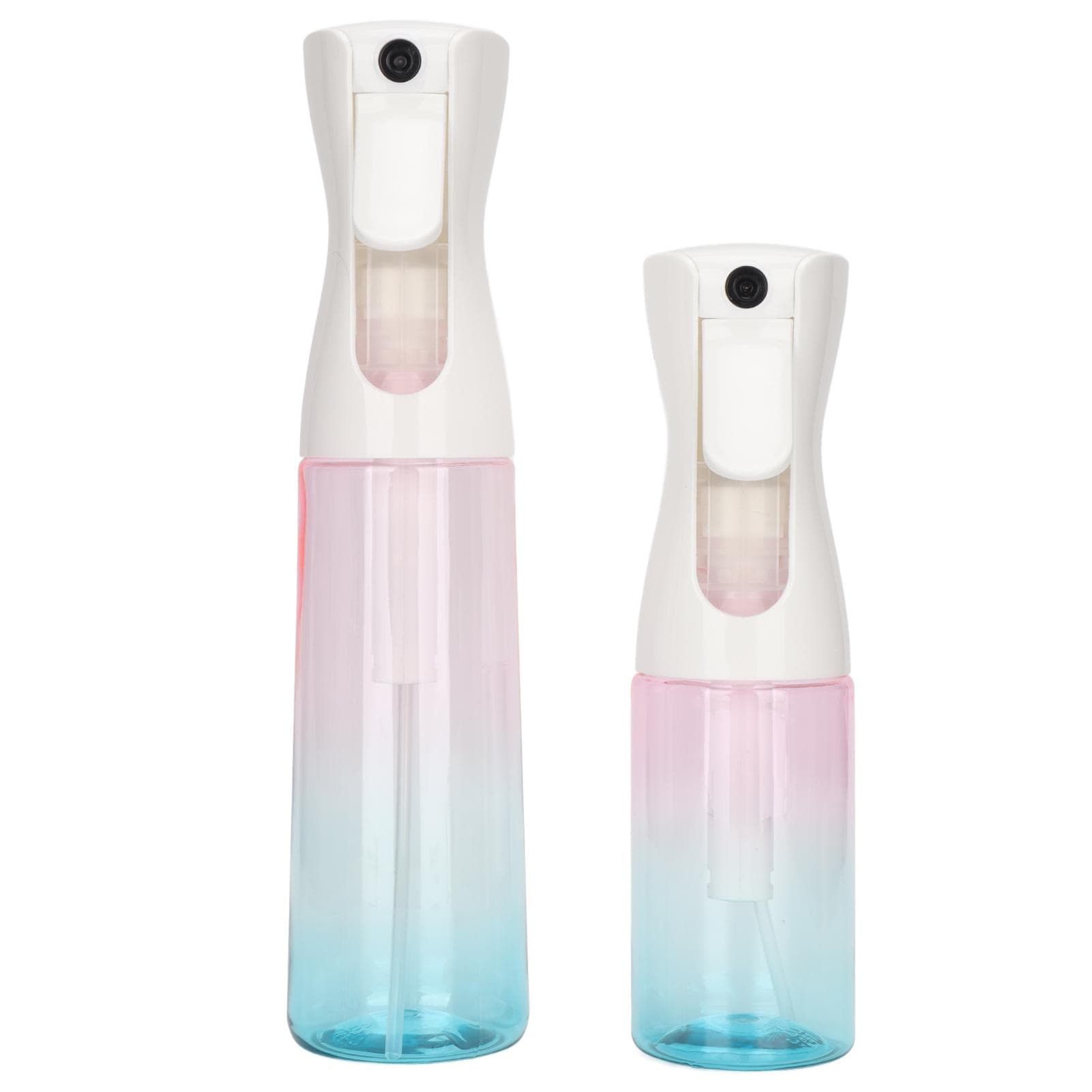 2pcs Empty Travel Spray Bottle Refillable Containers Fine Cosmetic Mist Sprayer for Hairstyling