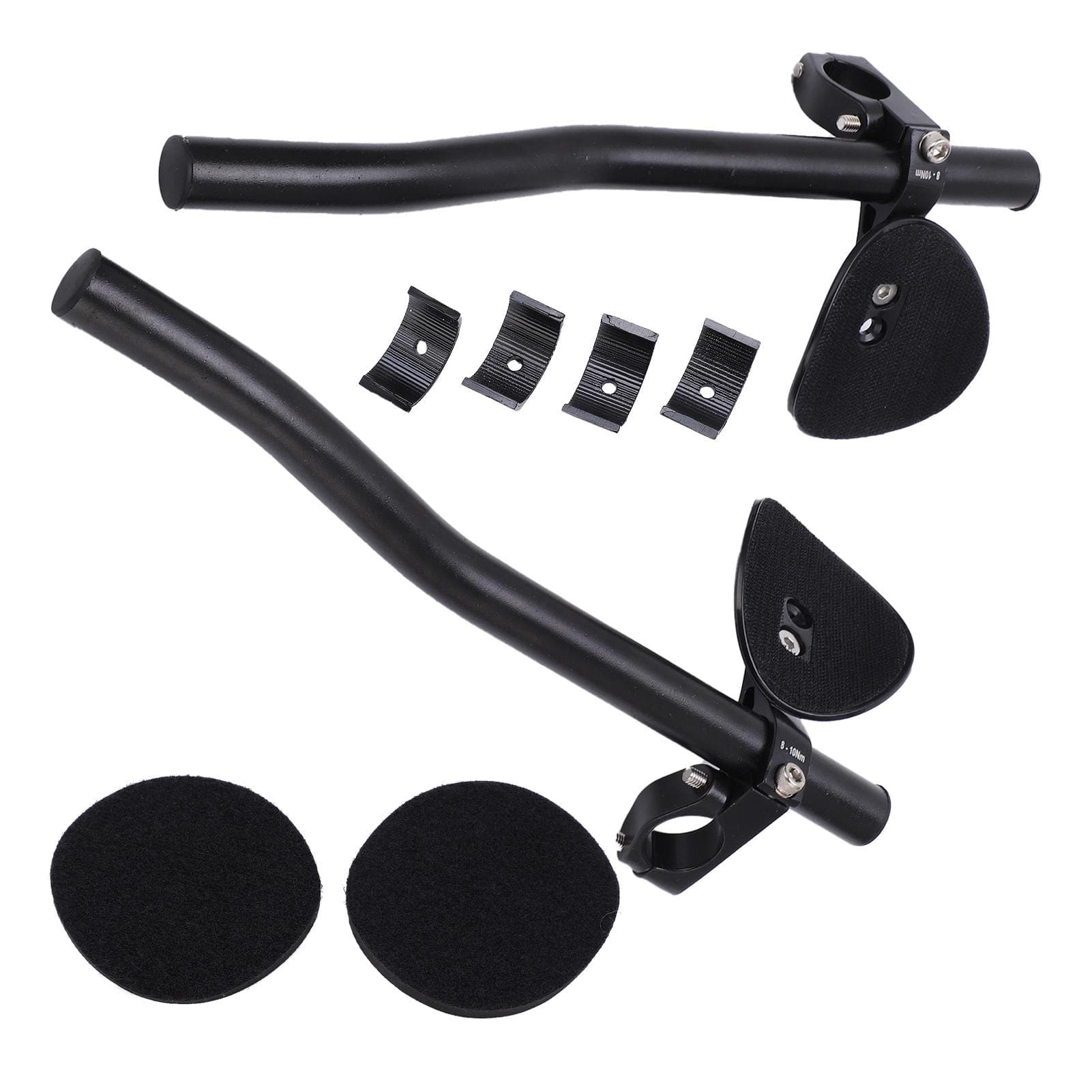 Bike Rest Handlebar Aluminum Alloy Long Distance Riding Arm Relaxation Split TT Bars