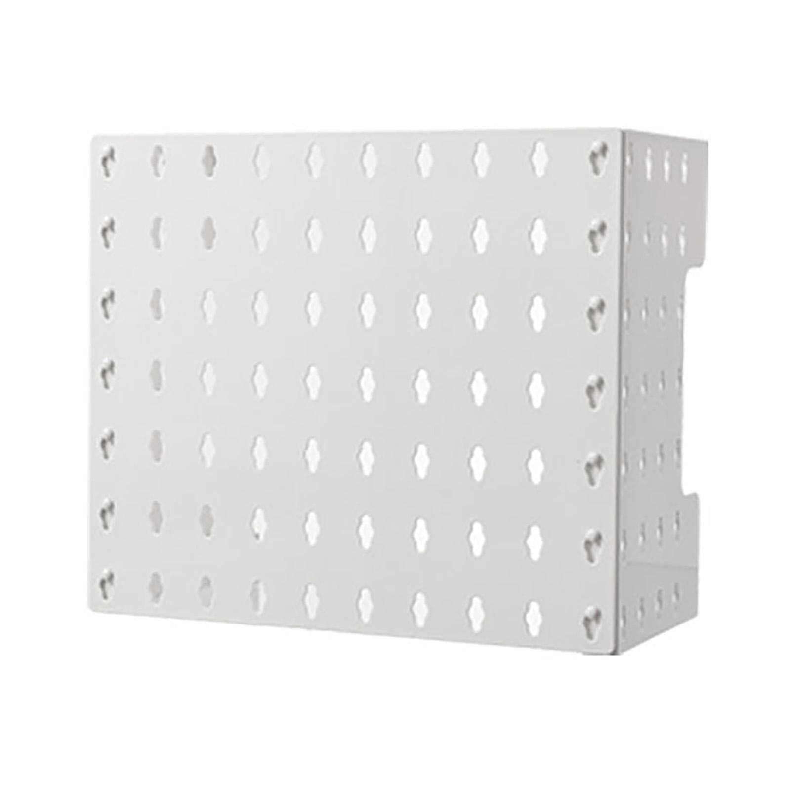 Pegboard Wall Mounted Display Multi Function Punching Free Storage Rack Gas Water Heater Pipe Cover