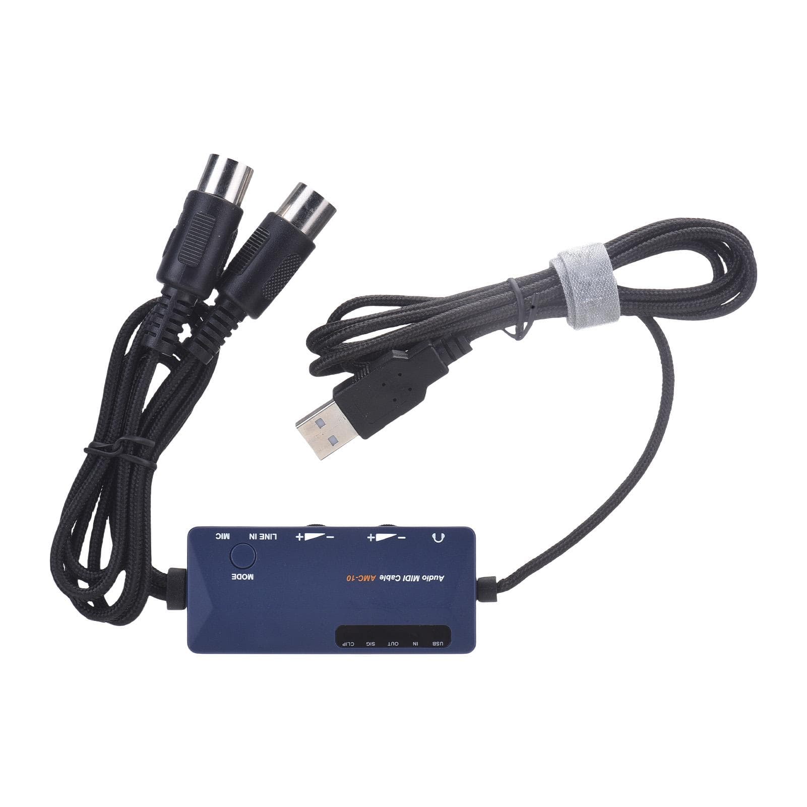 DOREMiDi MIDI to USB A Interface MIDI Cable Adapter for Editing Recording Track Audio MIDI Cable