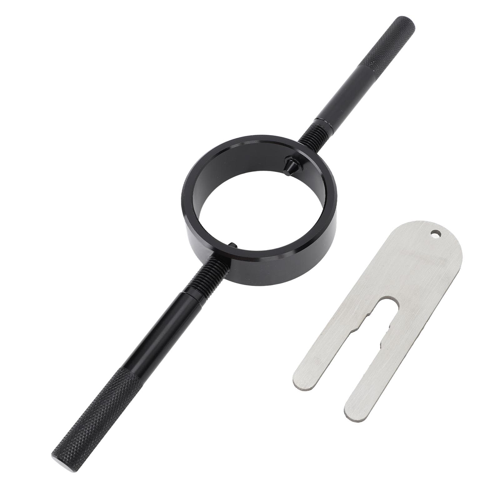 Motorcycle Fork Spring Compressor Tool Aluminium Radial Pin Spanner Cartridge Rod Holding Tool for