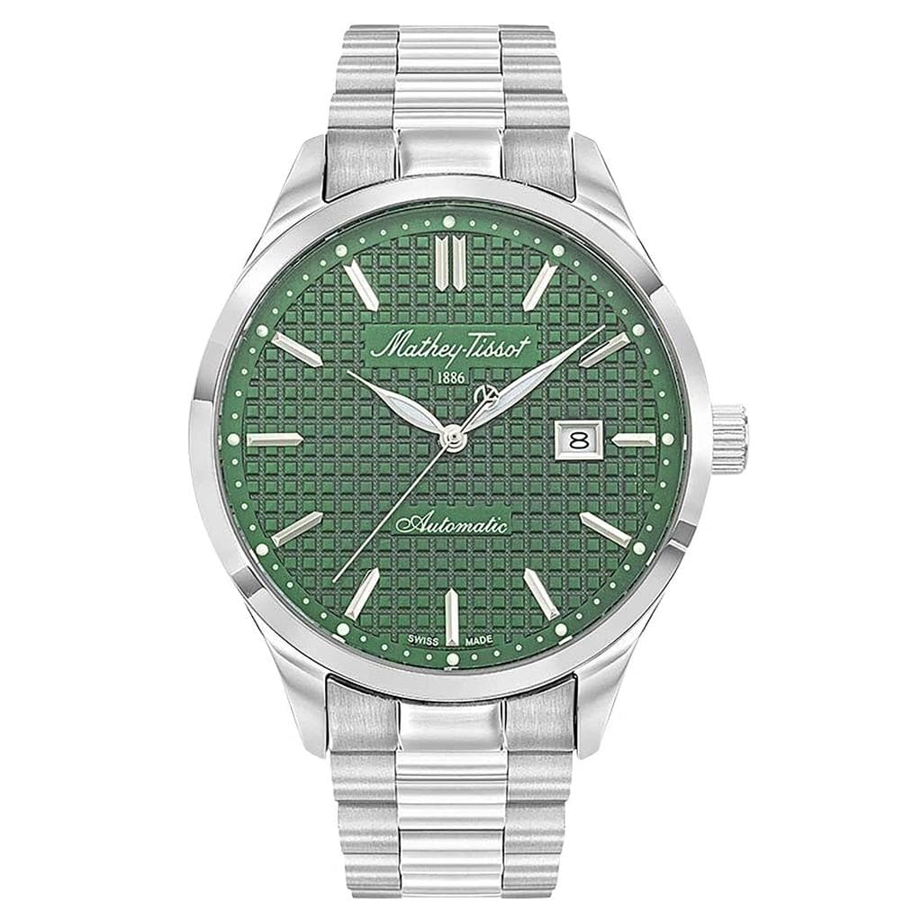 Mathey-Tissot Urban Stainless Steel Green Dial Automatic H411ATAV Men's Watch green