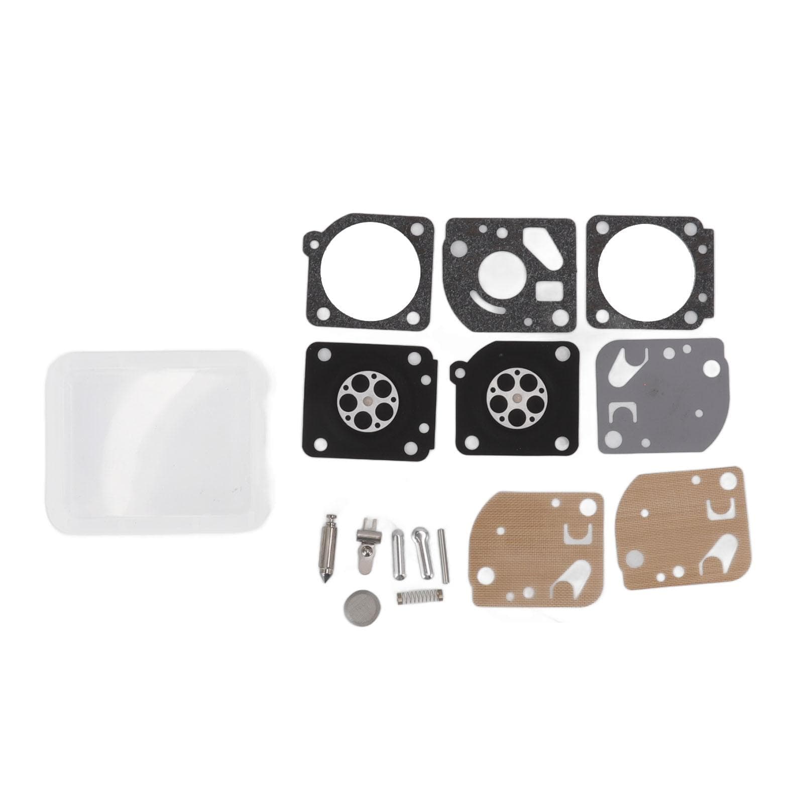 Carburetor Diaphragm and Gasket High Reliability Iron Rubber Carburetor Repair Kit for Zama Rb 29