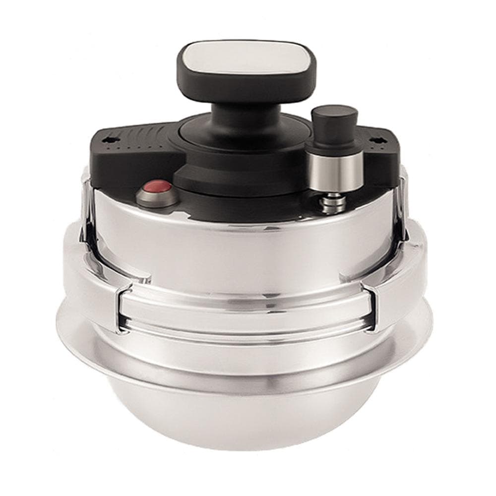 Outdoor Portable Pressure Cooker 1.2L Self-Driving Camping Vehicle Pressure Cooker Kitchen Cookware Knob switch