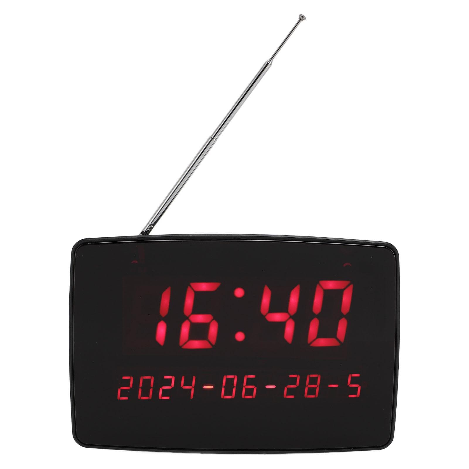 Restaurant Wireless Calling System IPX4 Waterproof 20 Button Transmitter and 1 Digital Display US Plug