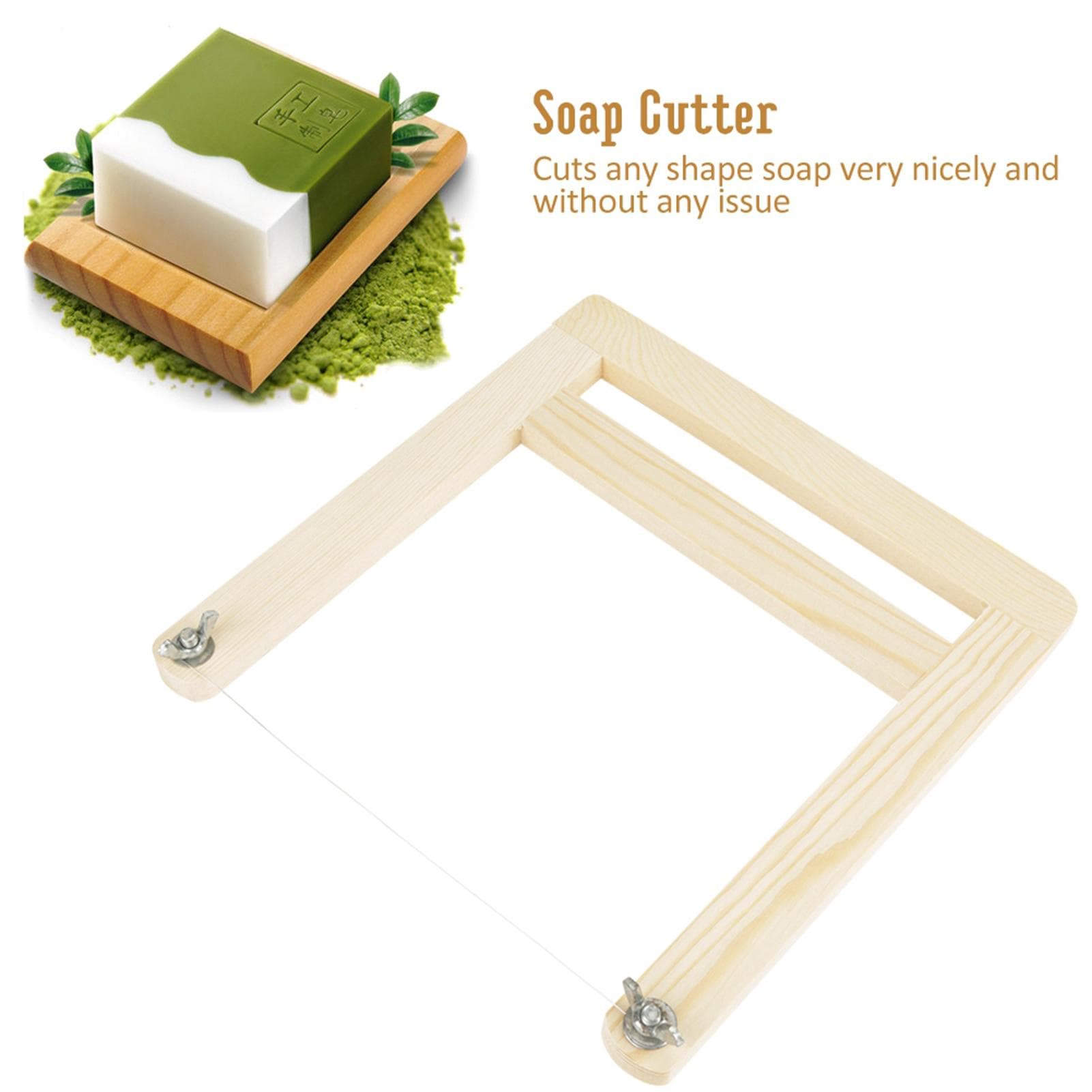 Saw for Soap Candle Wax Cutter Soap Loaf Wire String Cutter Hand Craft Tool