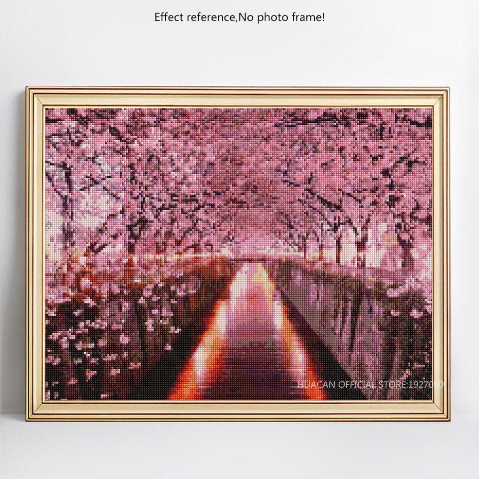 Diamond Mosaic Flower Forest 5D DIY Diamond Painting Embroidery Cross Stitch 20X30CM