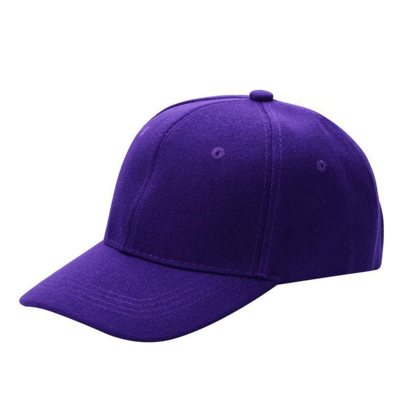 Baseball Cap Curved Visor Hat Adjustable Hip-Hop Peaked Hat for Men and Women