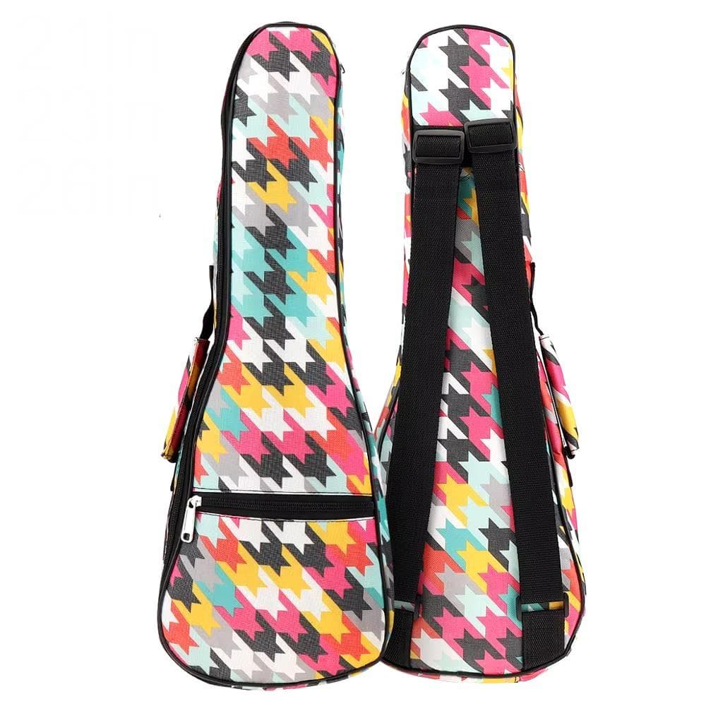 21/23/26 Inch Ukulele Bag Waterproof Children's Musical Instrument Bag Small Guitar Backpack 02-21inch