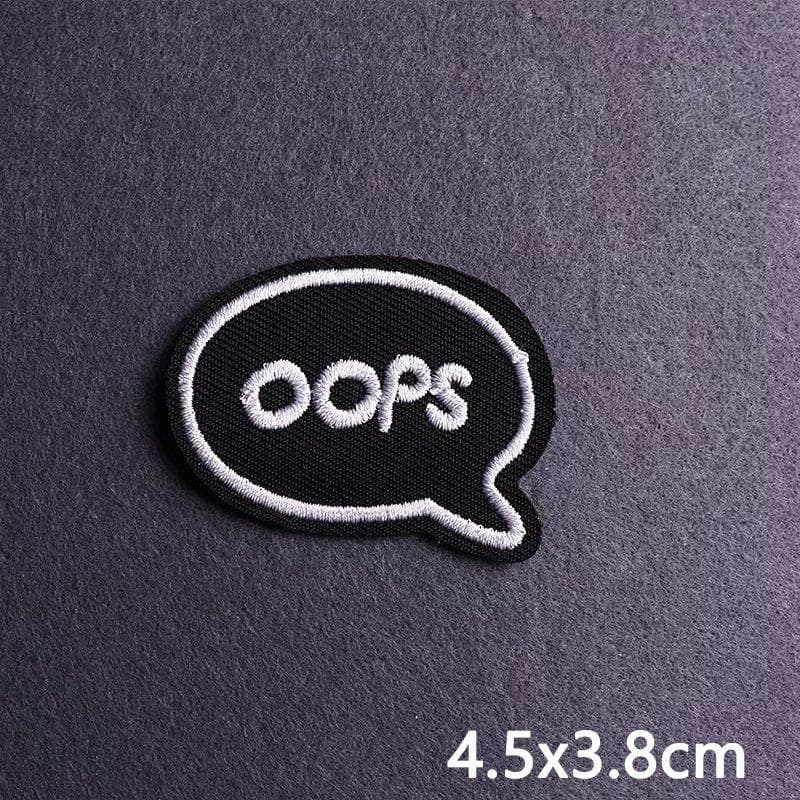 Embroidered Patches For Clothing Iron On Patches On Clothes Embroidery Patch Sticker On Clothes Thermo Adhesive Patches