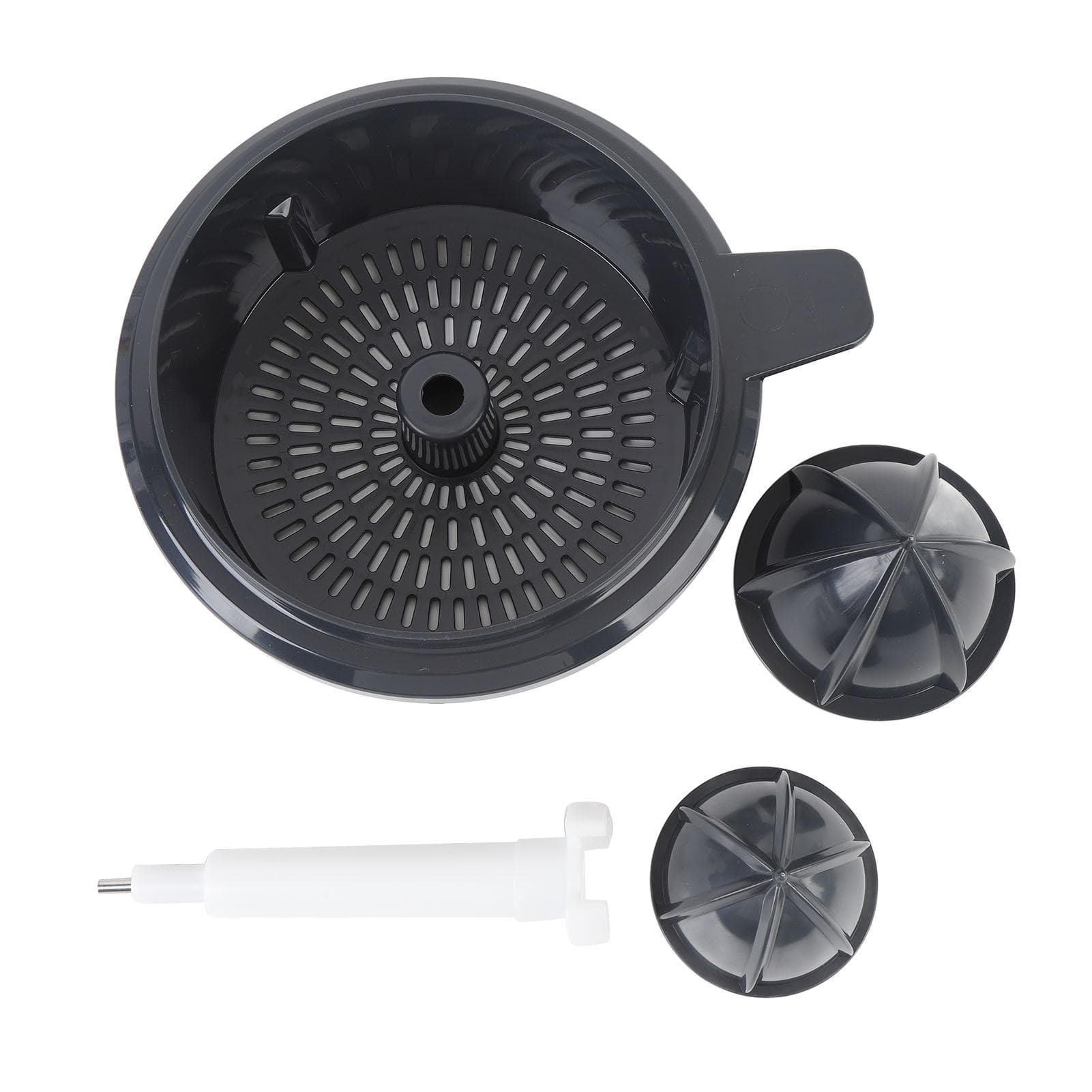 Food Processor Juicer Press Strainer Attachment ABS Juice Extractor Replacement Parts for TM5 TM6 L(for 6.5-9kg)