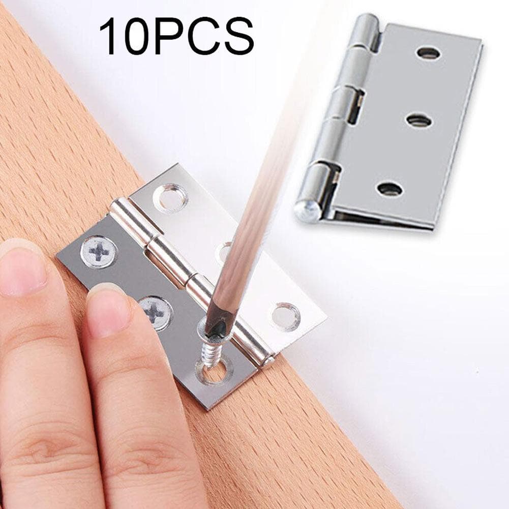 Stainless Steel Hinge 10PCS 4 Mm Corrosion Resistant
