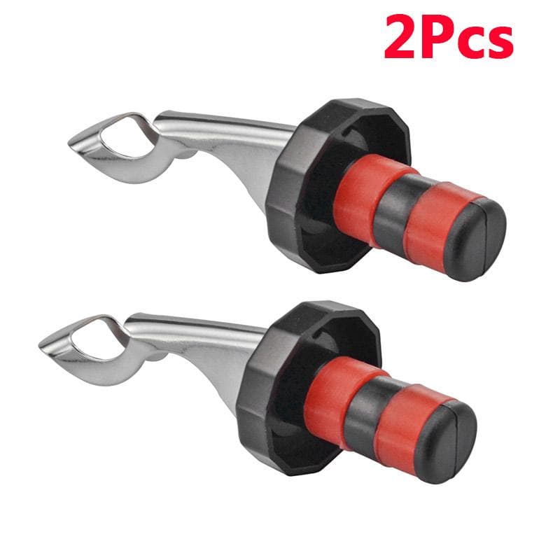 1-10Pcs Press Wine Stopper Vacuum Sealed Plug Wine Bottle Stopper Wine Saver Caps Barware Kitchen Tools Wine Bottle Stopper