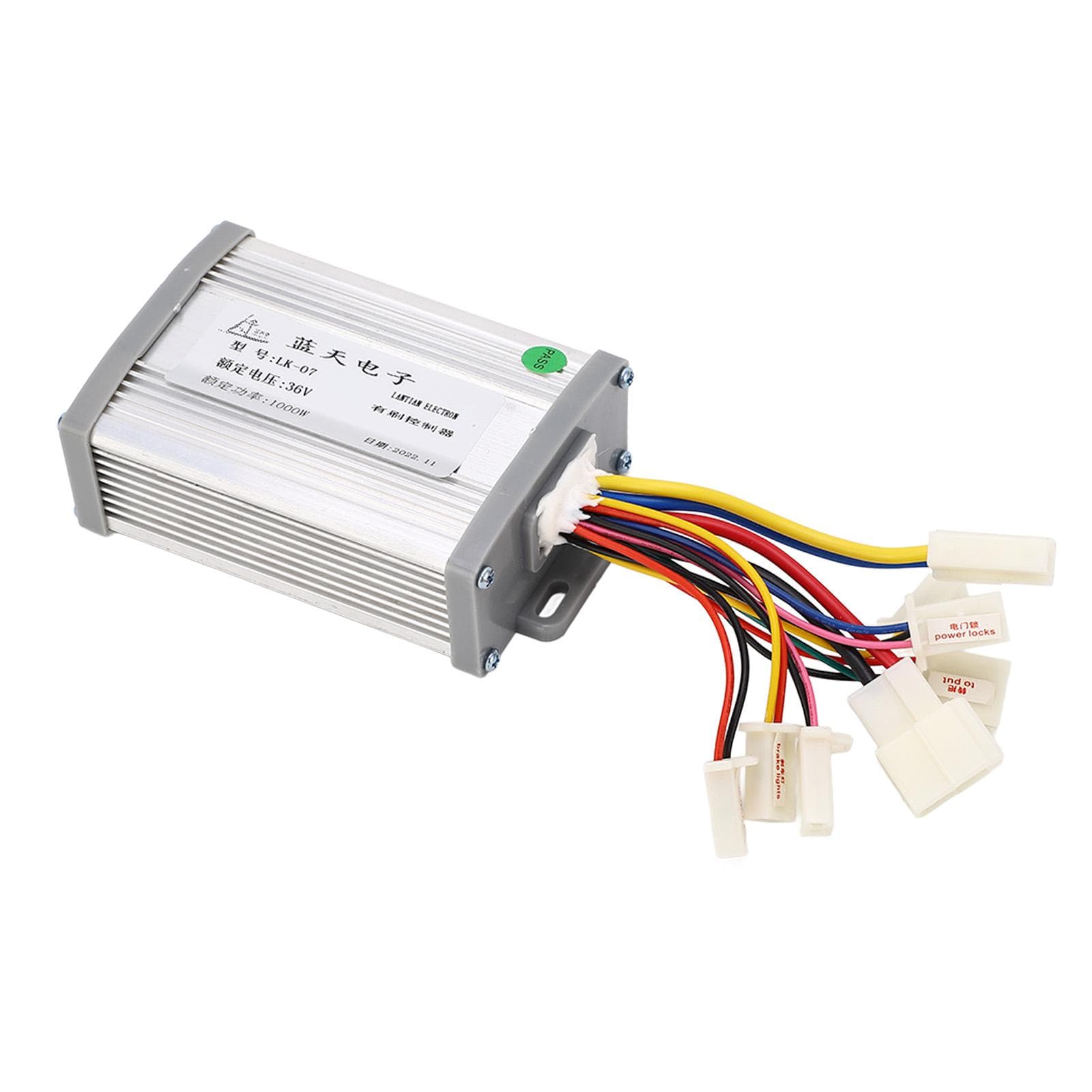 Motor Controller Throttle Foot Pedal Kit Brushed Lithium Electric Bicycle Modification Kit 36V