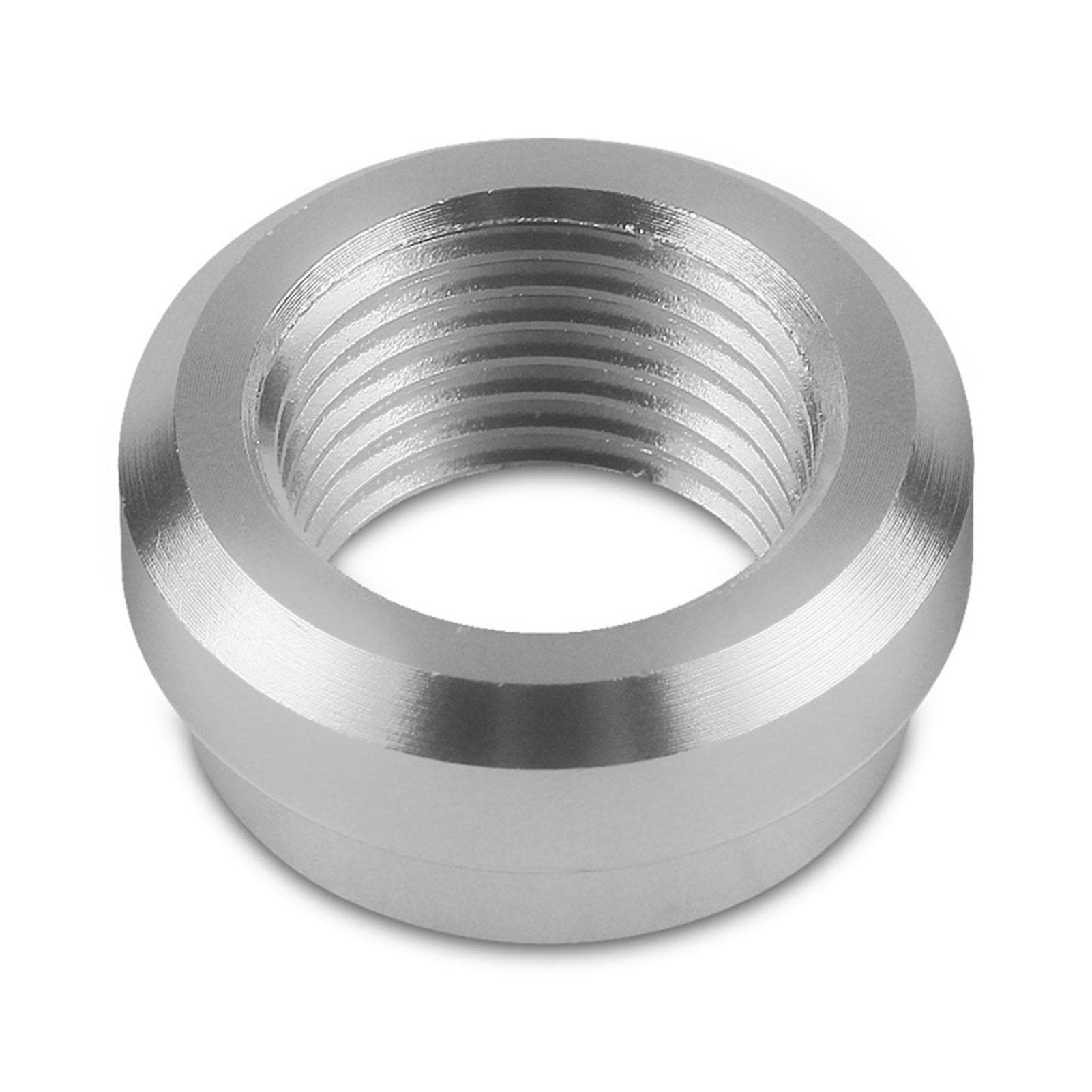 38in NPT Weld On Fitting Bung Aluminium Female Thread Pipe Adapter for Vehicle Fuel Tank
