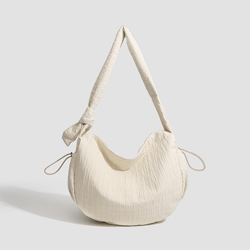 Large-capacity Commuter All-in-one Lazy Tote Bag Women's Crossbody Canvas Cloud Puff Bag