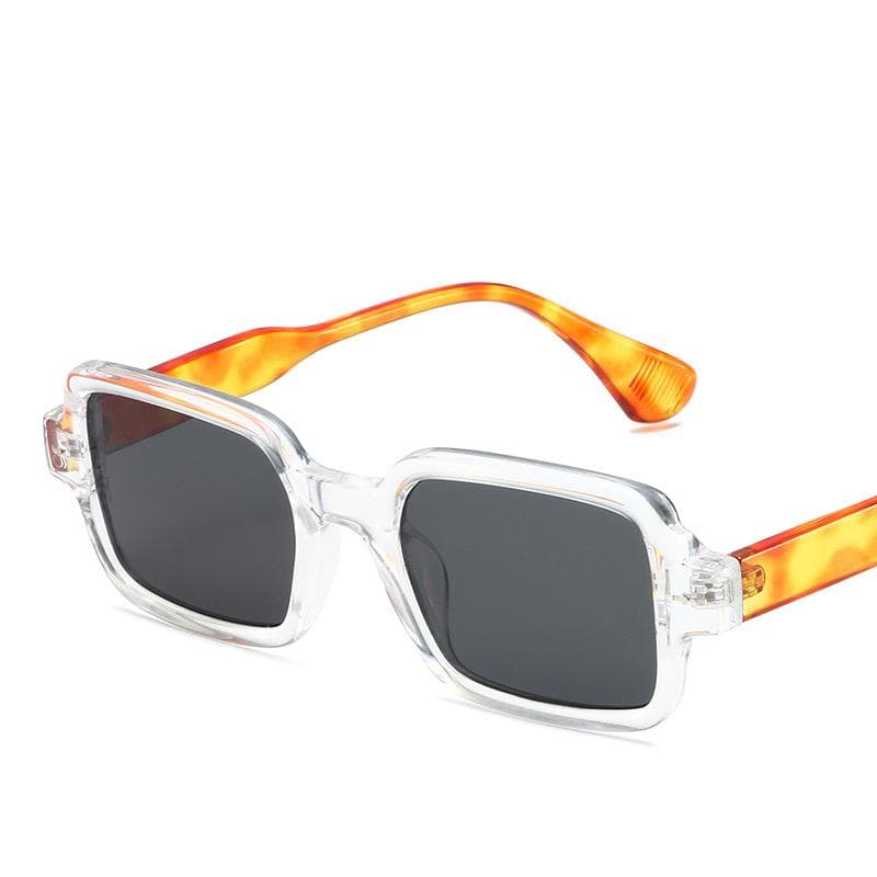 Small Frame Square Sunglasses Women Men Vintage Trendy Sun Glasses Punk Luxury Designer Pink Leopard Shades Fashion