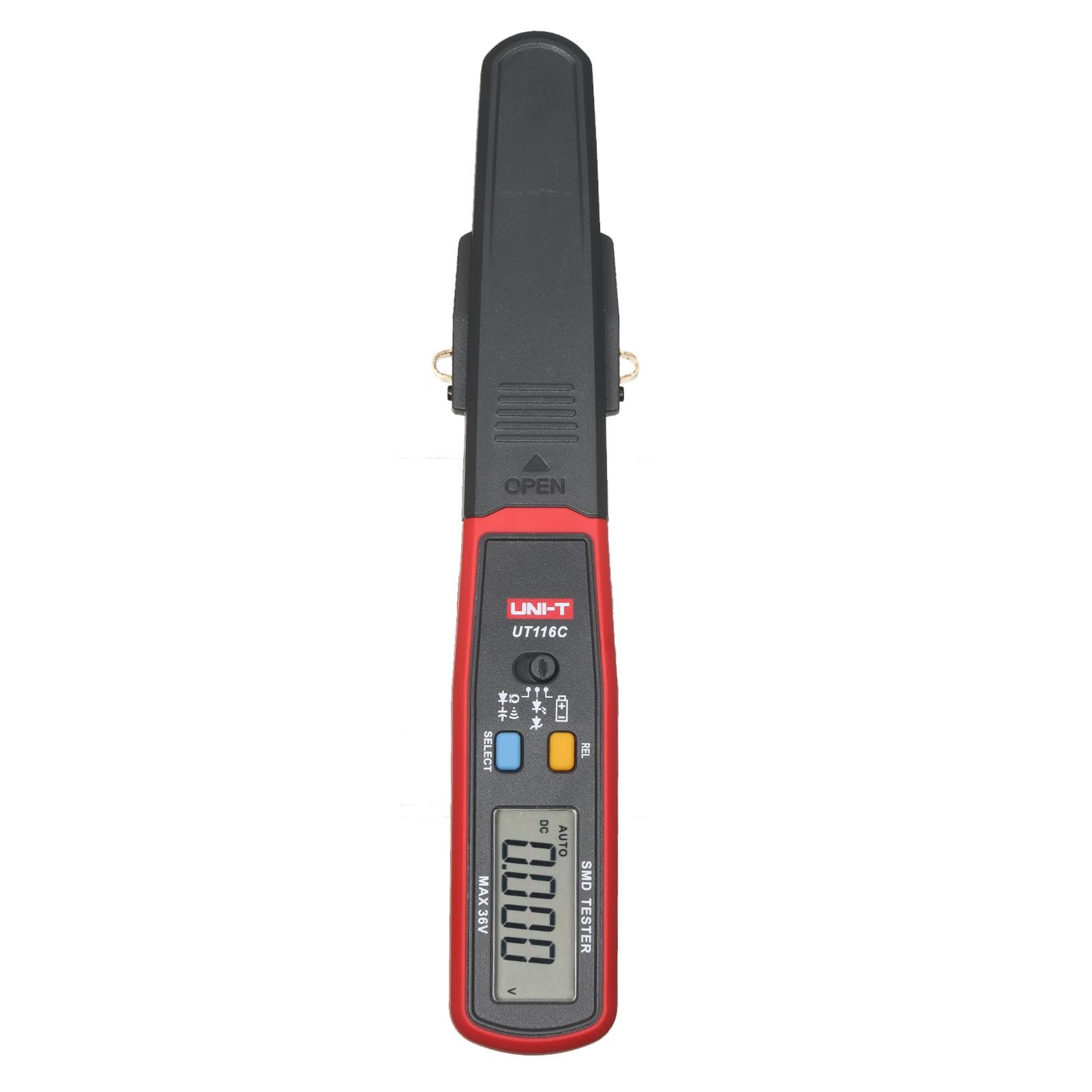 UNI-T SMD Tester Resistor Capacitor Diode (RCD) Parameter Meter LCD Auto Range SMD Digital UT116C