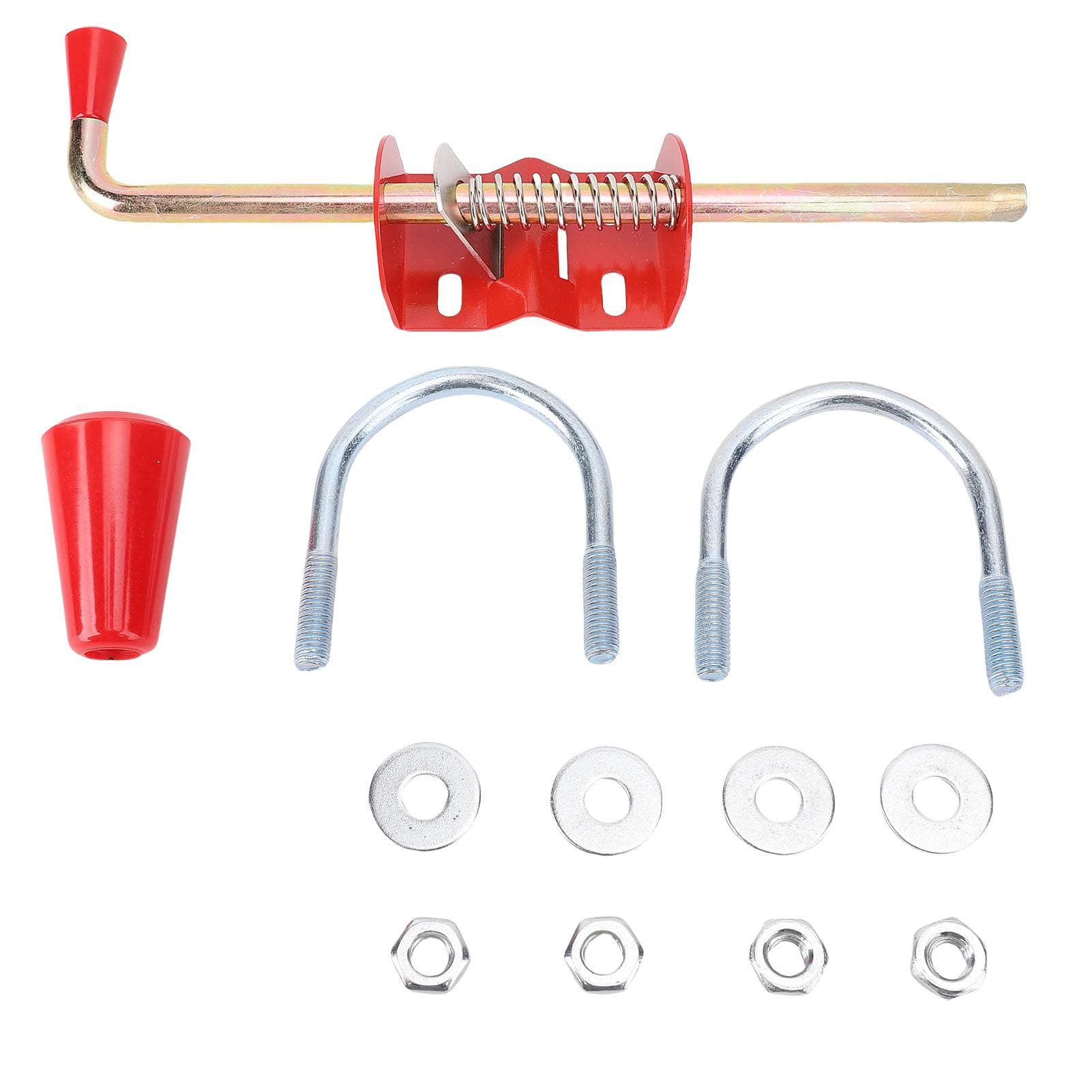 17.3in Farm Gate Anchor Farming Livestock Fence Gate Drop Rod Cattle Gate Accessory for Tube Gate