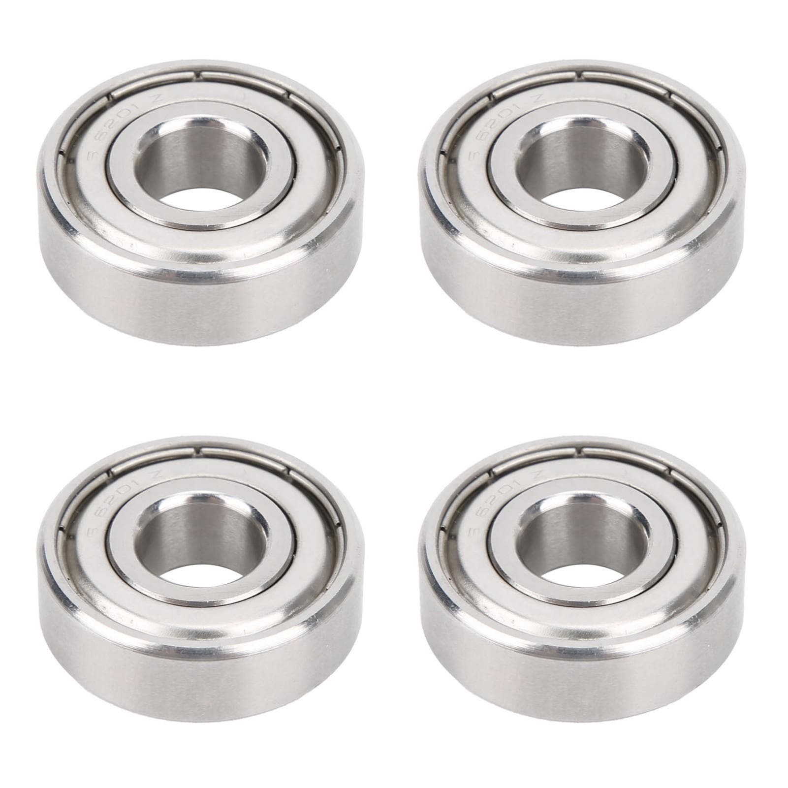 10Pcs Bearing Stainless Steel Miniature Machinery Parts Replacement S6201ZZ 32x10x10mm