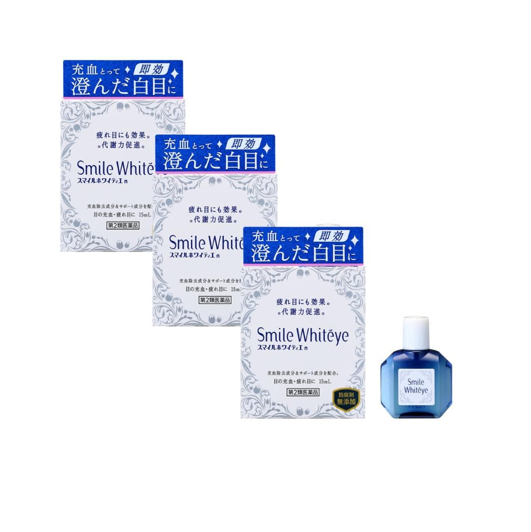 LION Smile Whiteye eye drops with whitening effect, 15 ml