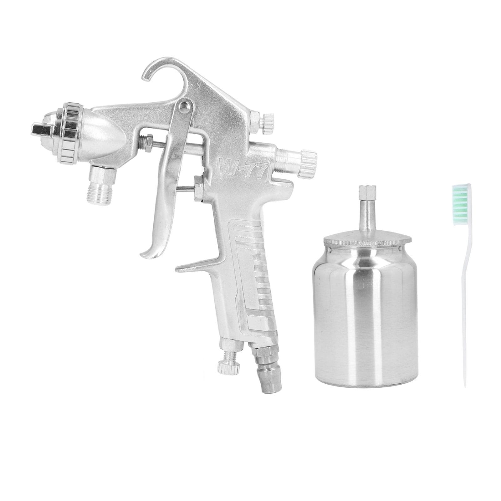G1/4 Air Painter High Atomization Siphon Feed Pneumatic Paint Sprayer 1000ml Large Capacity Air