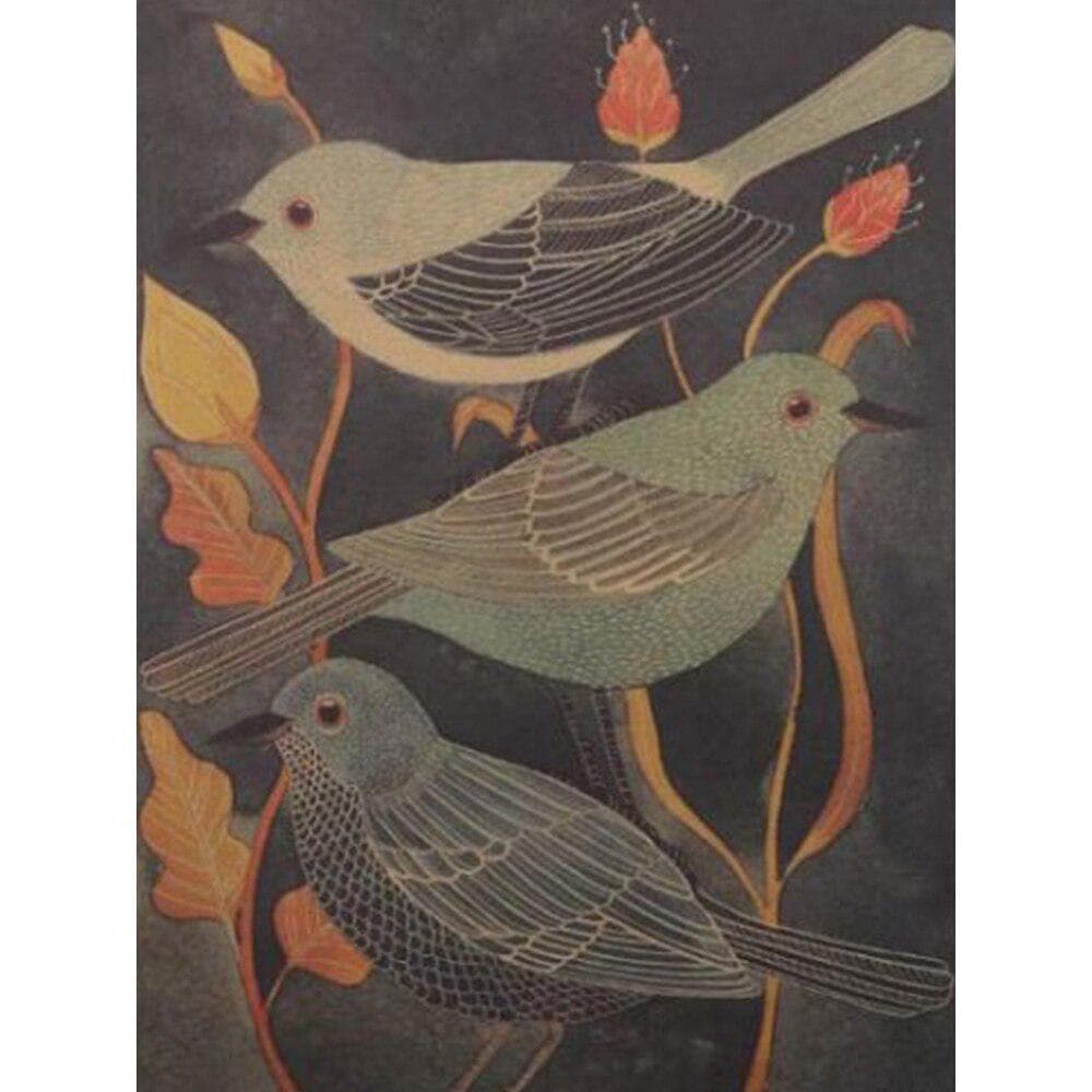 Cartoon Bird Crystal Painting Diamond Embroidery Full Display Cartoon Diamond Painting Wall Decor 20X30CM