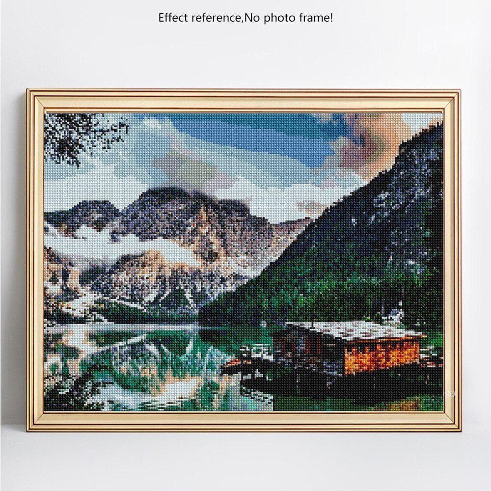 Diamond Mosaic Full Display Scenery 5d Diamond Painting Arrivals Cross Stitch Kits 20X30