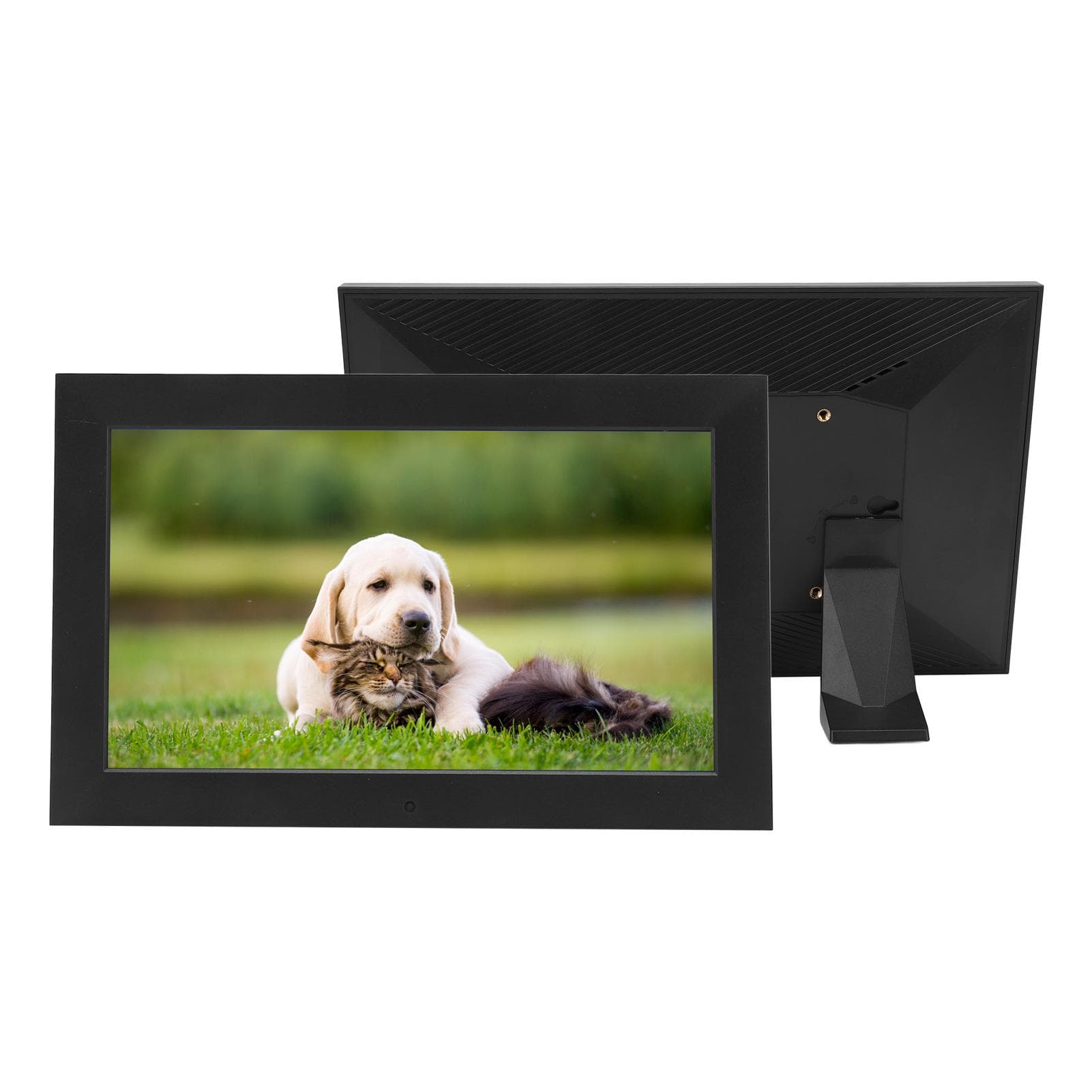 10 Inch Digital Photo Frame Multifunctional High Definition 1280x800 Multi Format Electronic UK Plug
