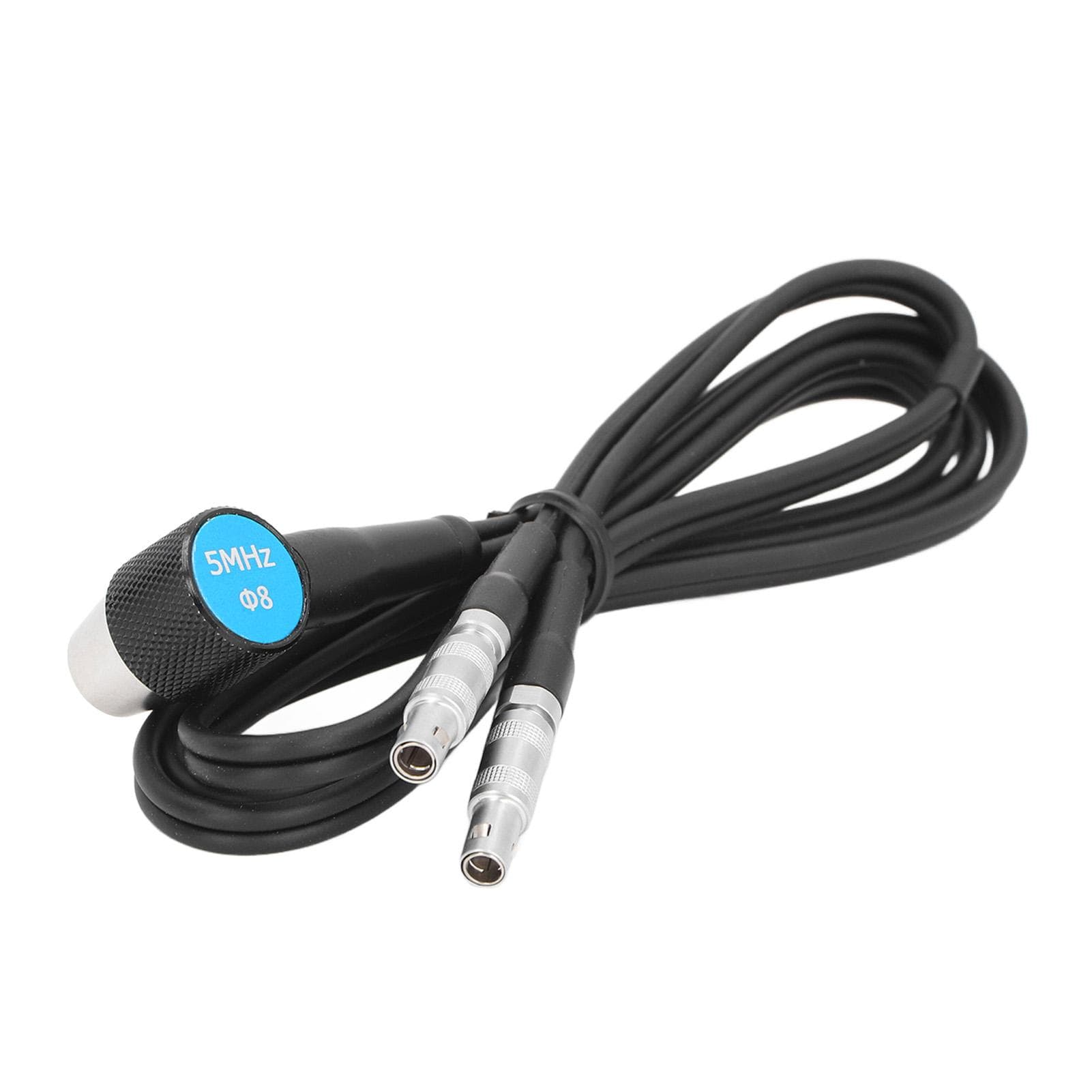Ultrasonic Thickness Gauge Probe Standard Transducer Tester Meter Monitor 5MHz DIA 8 Replacement