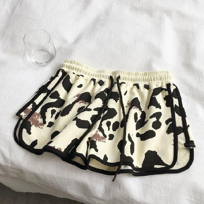 Sports Shorts for Women Summer Style Casual Student High Waist Mid-pants Running Loose Casual Commuting Five-point Pants XXL