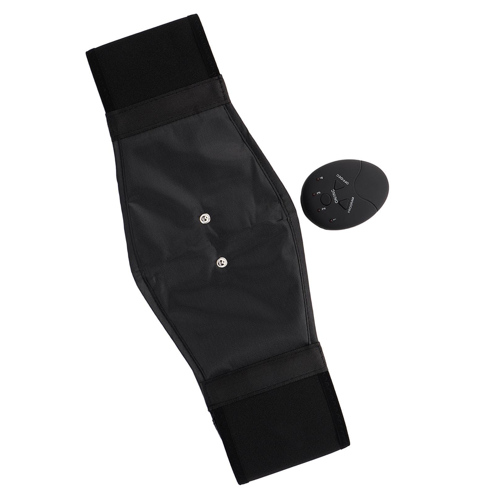Muscle Toner Abdominal Belt Tummy Control Fat Burning 6 Modes 10 Gears Strength Microcurrent PU