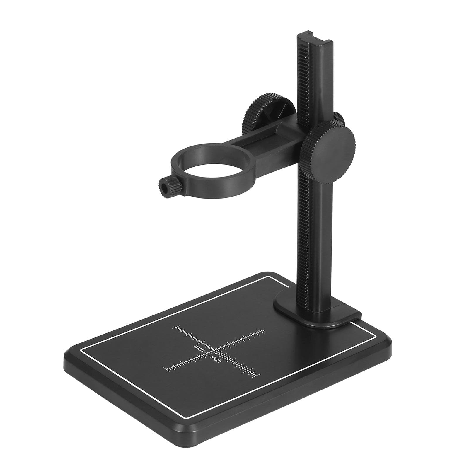 KKmoon Mini Digital Microscope Stand Magnifier Camera Up and Down Adjustable Stand Holder Universal black