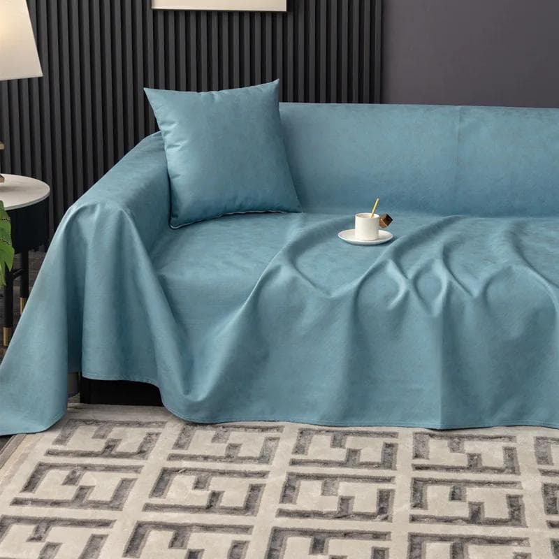 Waterproof Sofa Towel Cover Cloth All Season Universal Multi-functional Wash Free Dirt Resistant Anti Slip Seat Cushion Washable 90x90cm 1pcs