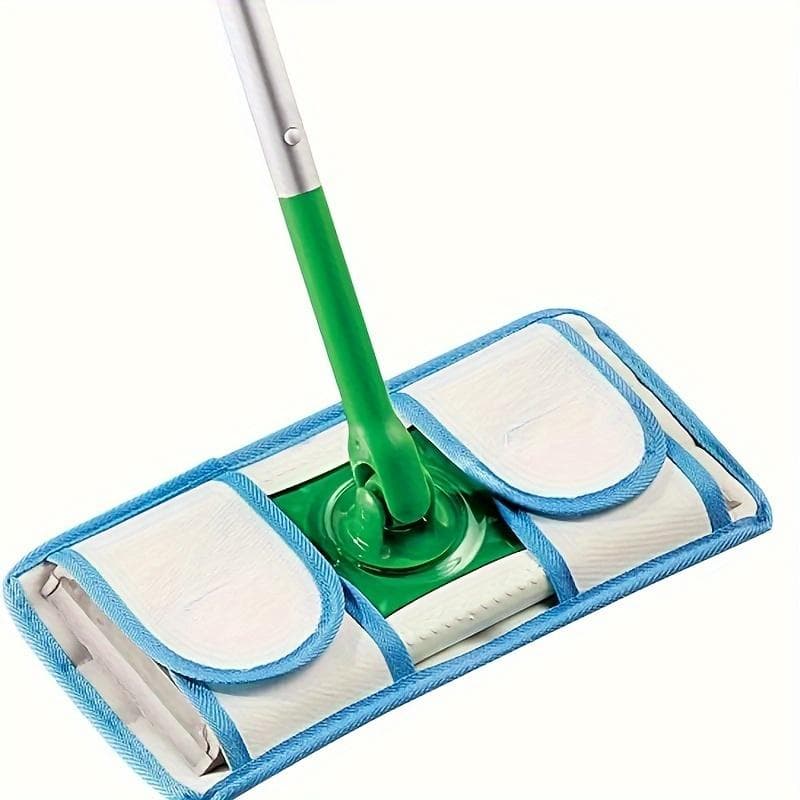 Premium Microfiber Flat Mop Refill Pad - Washable, Durable, Highly Absorbent, Dual-Use, and Easy to Clean Home Cleaning Product