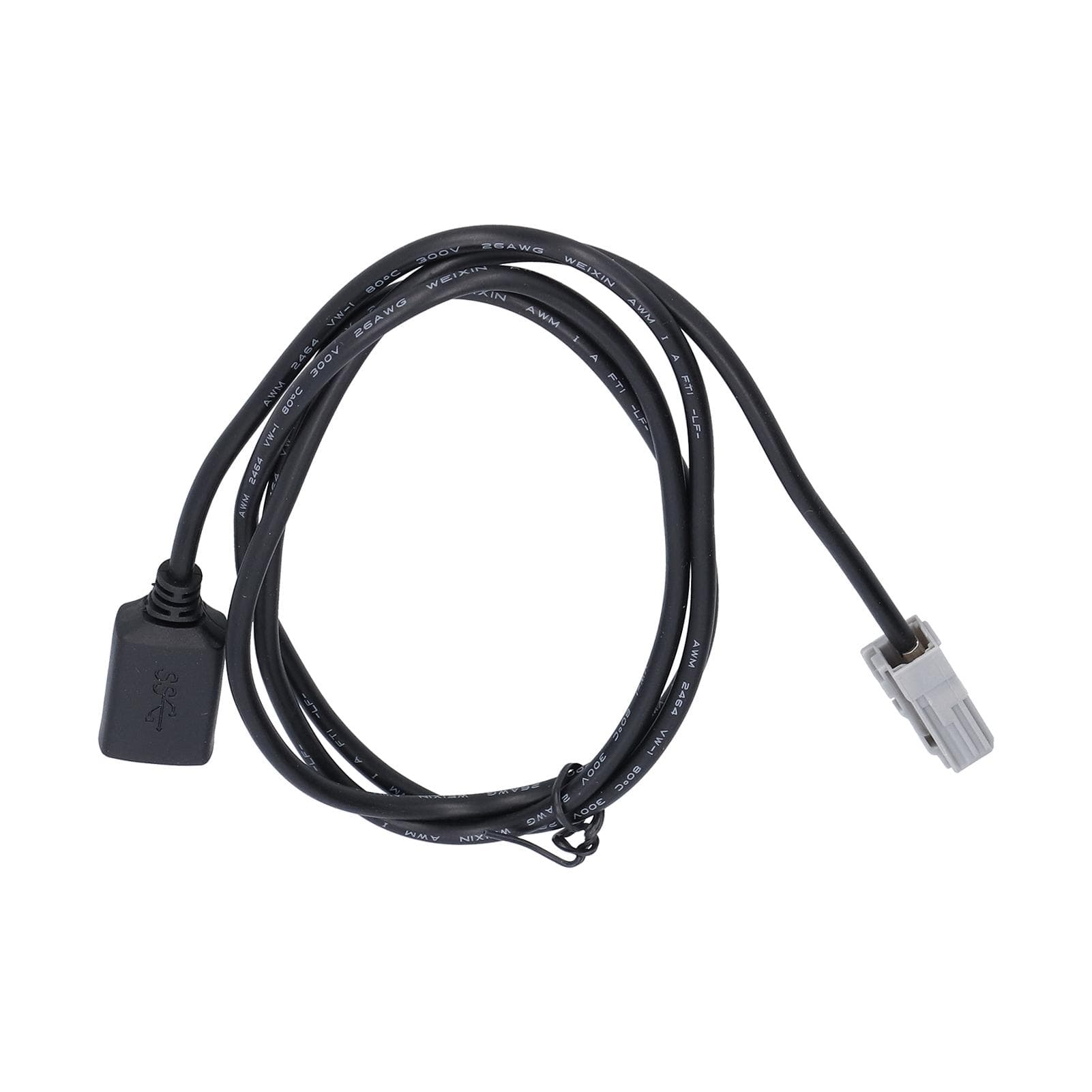 AUX USB MP3 Audio Input Cable Adapter Car Accessory for CamryHybridPriusRAV4Sequoia