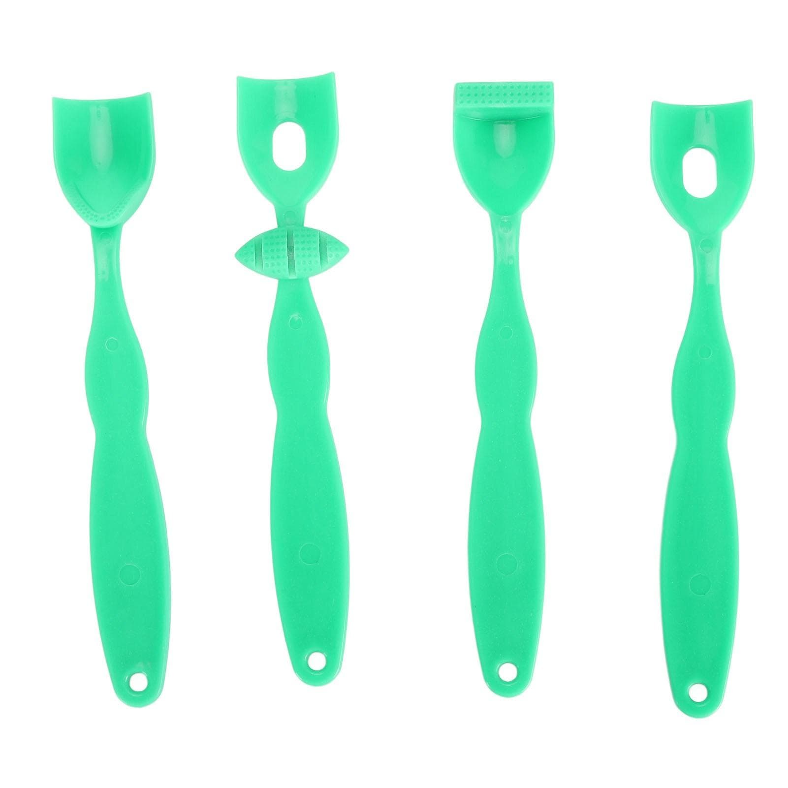4pcs Tongue Muscle Trainer Improve Flexibility Lateralization Lifting Oral Muscle Training Tool for