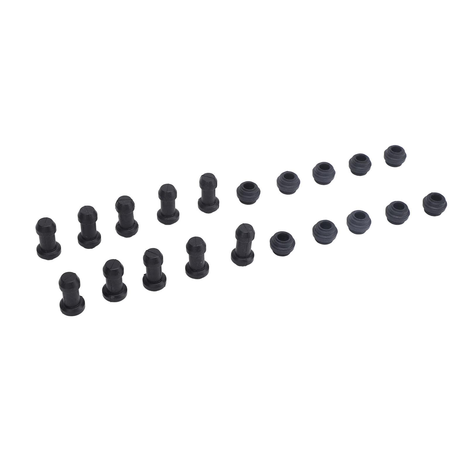 10 Set Motorcycle Disc Brake Caliper Dust Cap Rubber Caliper Shock Absorber Dust Cover for Scooter