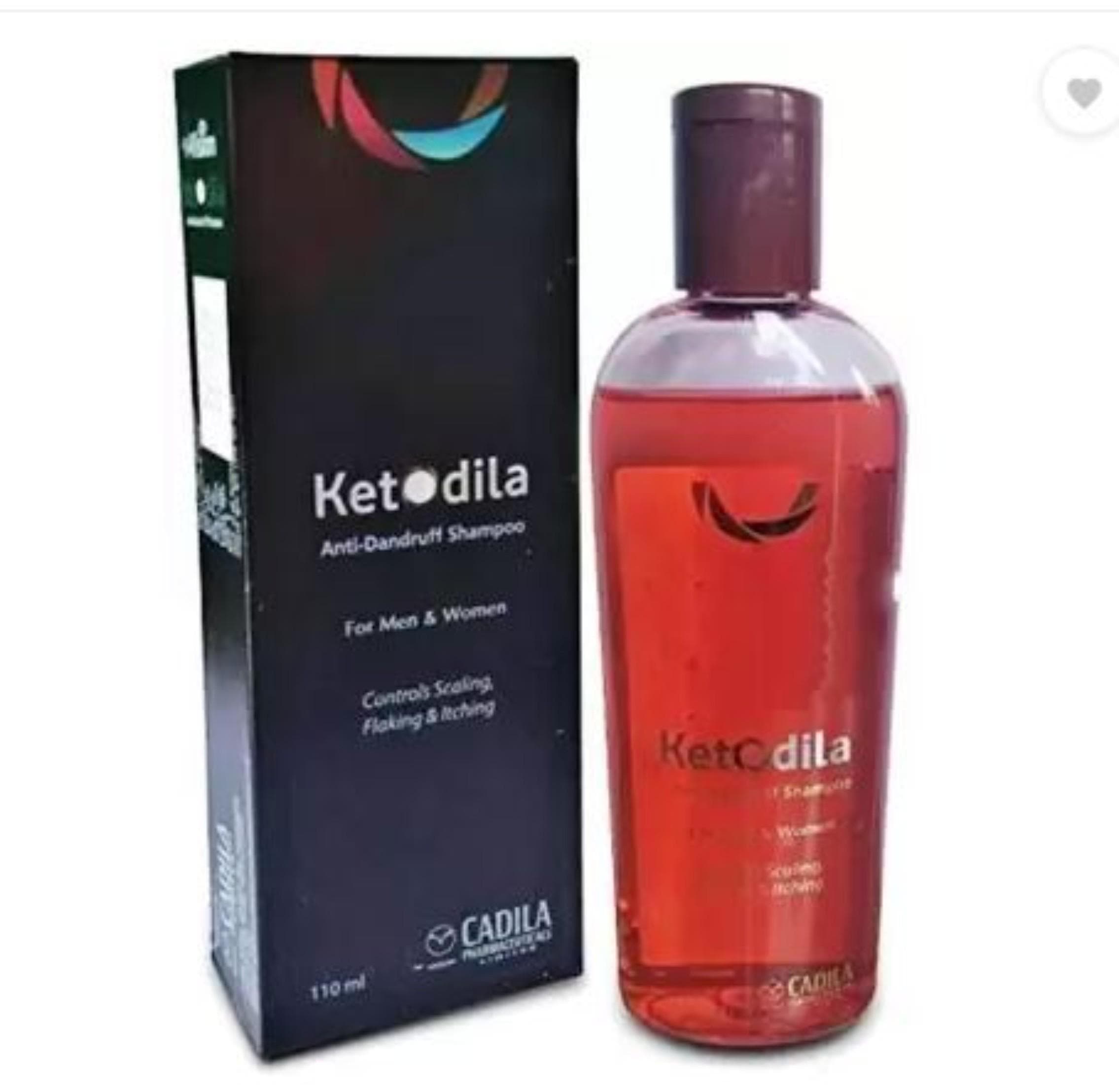 Ketodila ANTI DANDRUFF AND ANTI HAIR-FALL SHAMPOO PACK OF 3 ( 330 ML ) (330 ml)